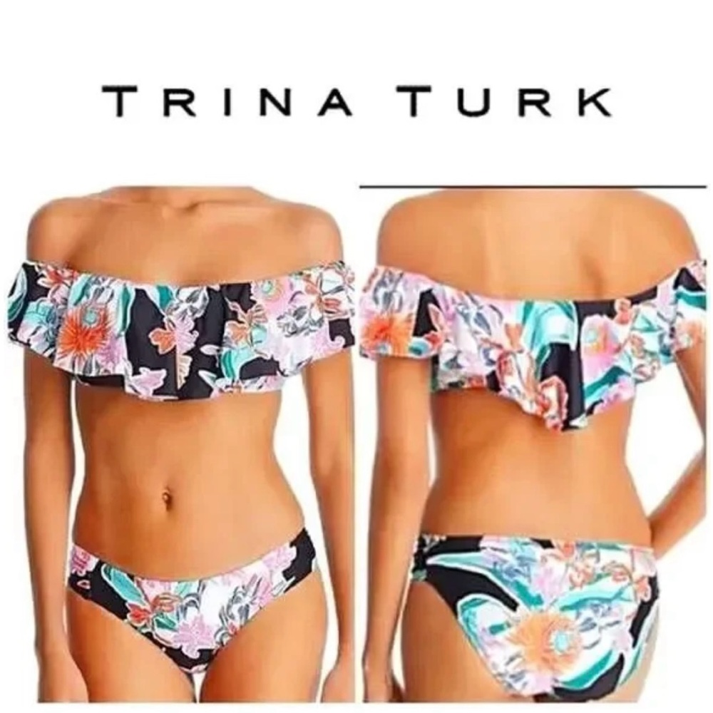 NWT Size 6 Trina Turk Two-Piece Bikini Swimsuit